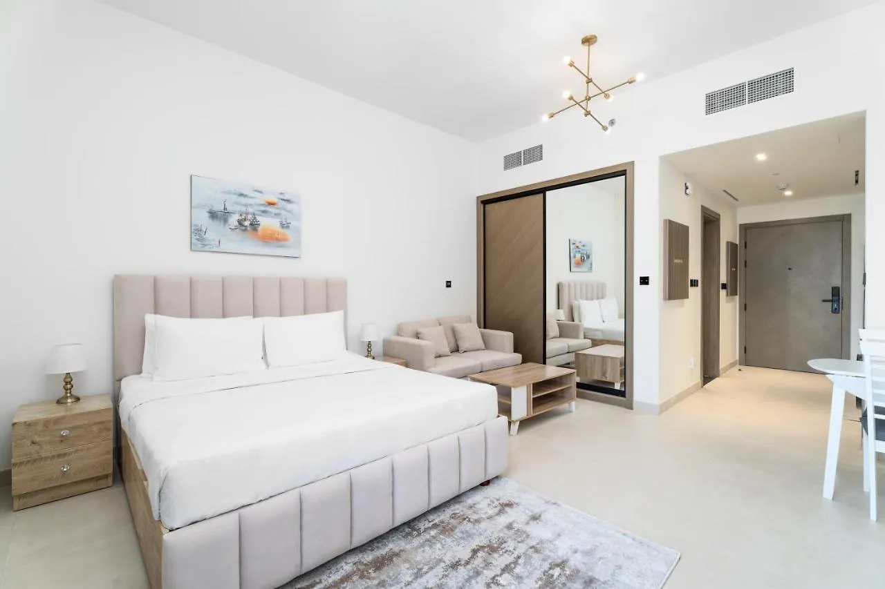 Aliving Stylish Studio Binghatti Canal View & Burj Khalifa location